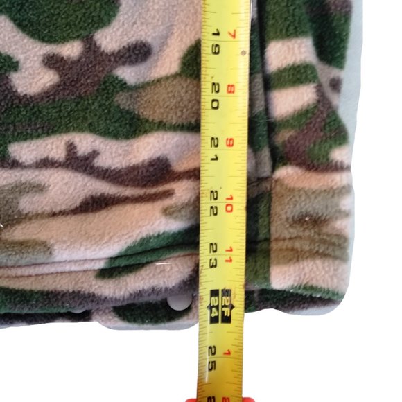 Columbia Camo Fleece Zip Up Youth Adult Size 18/20 - Picture 8 of 8